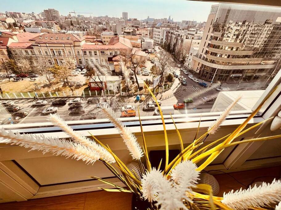 Апартаменты City View Studio In The Heart Of Бухарест Экстерьер фото