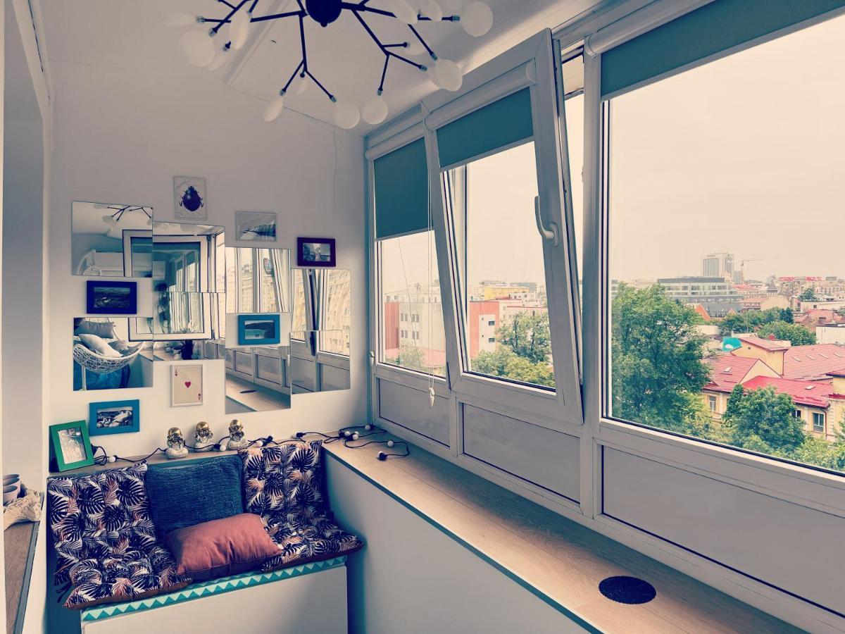 Апартаменты City View Studio In The Heart Of Бухарест Экстерьер фото